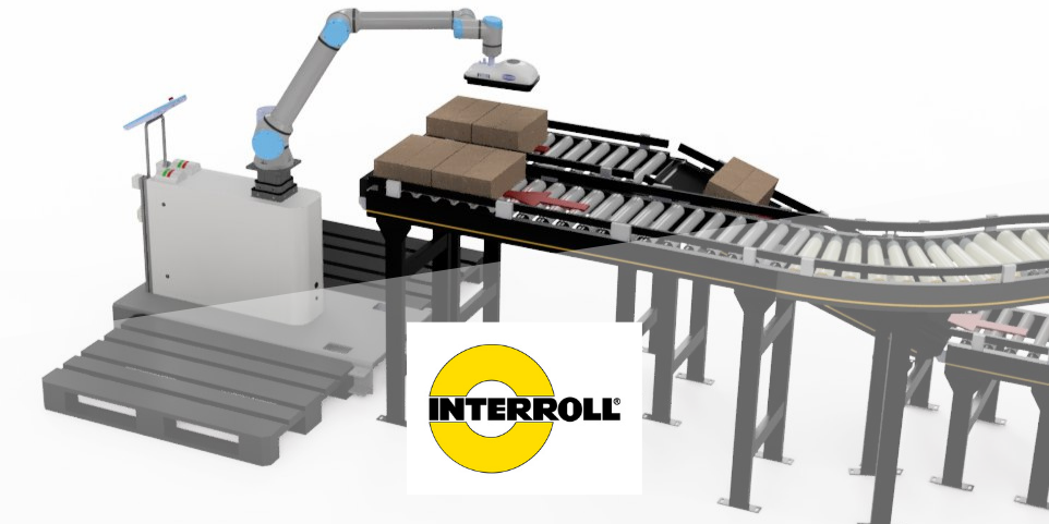 INSIEME A INTERROLL ITALIA PER FORNIRE SOLUZIONI COMPLETE DI TRASPORTO E PALLETTIZZAZIONE.